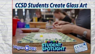 Green Valley HS Students Create Art from Glass