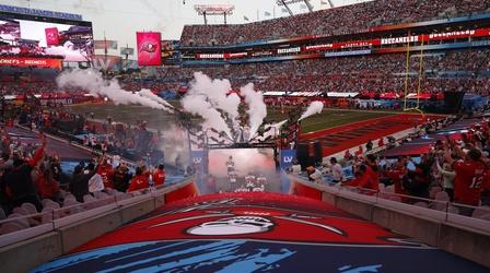 Video thumbnail: PBS NewsHour NFL caps season amid COVID-19 with Super Bowl like no other
