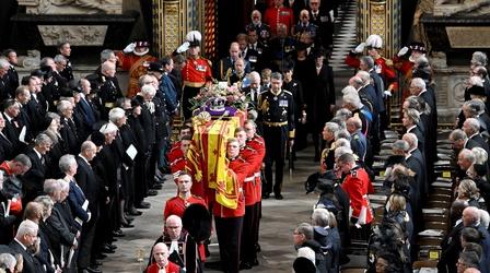 Video thumbnail: PBS NewsHour Queen Elizabeth remembered in elaborate and poignant funeral