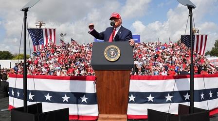 Video thumbnail: PBS NewsHour Breaking down Trump's mounting legal challenges