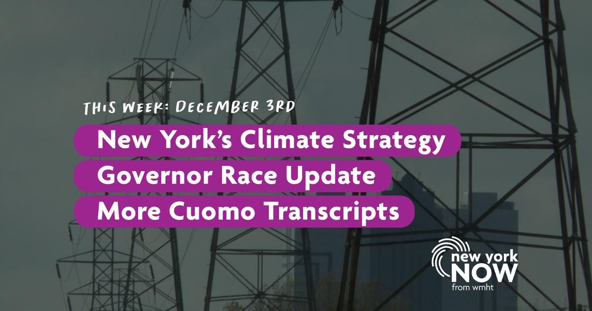 New York NOW Climate Change Strategy, Governor's Race Update