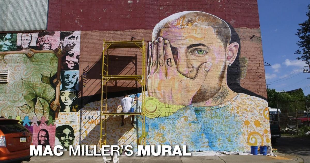 New mural dedicated to Mac Miller