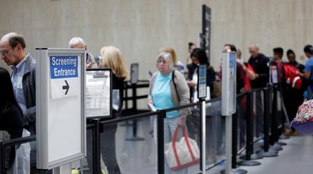 Video thumbnail: PBS NewsHour TSA tests controversial facial recognition tech at airports