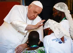 Pope calls for peace in Democratic Republic of the Congo