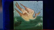 Appraisal: Grueby Cuenca Seagull Tile, ca. 1915