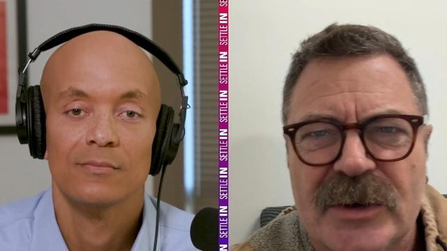 Nick Offerman joins Geoff Bennett on our 'Settle In' podcast