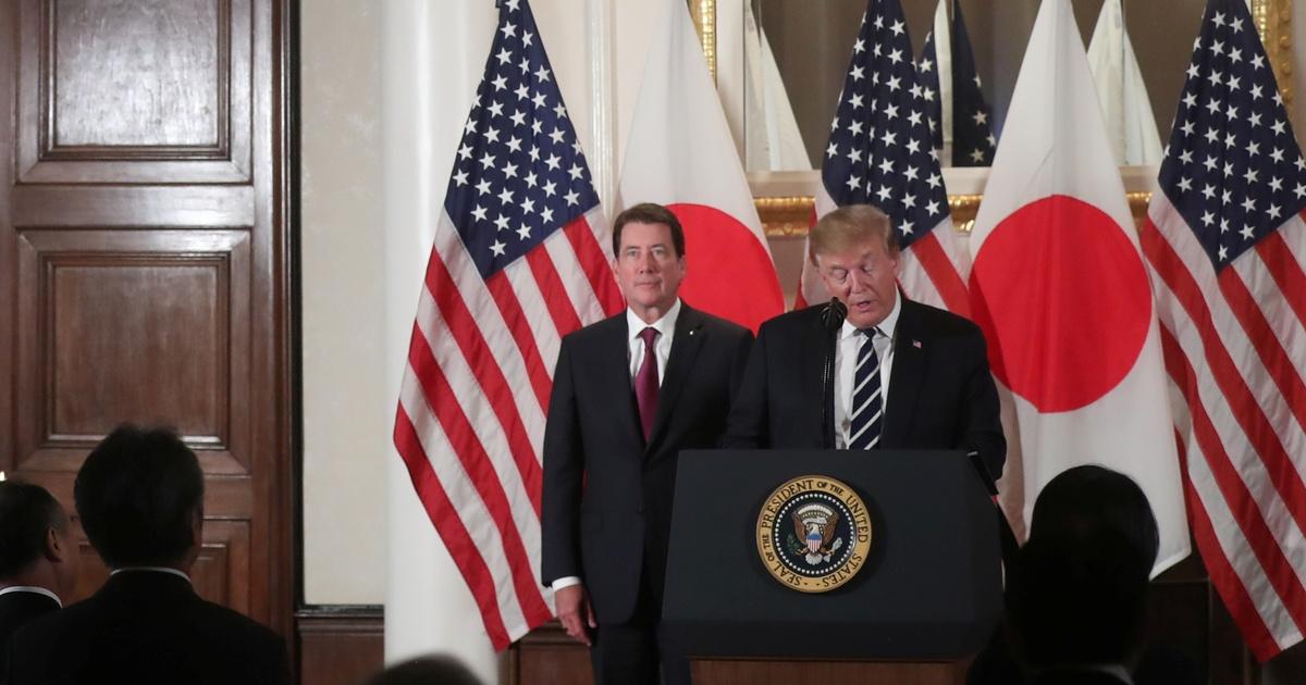 PBS News Hour | Trump talks ‘trade imbalance’ on day one of Japan visit ...