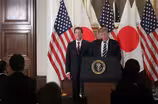 Trump talks ‘trade imbalance’ on day one of Japan visit