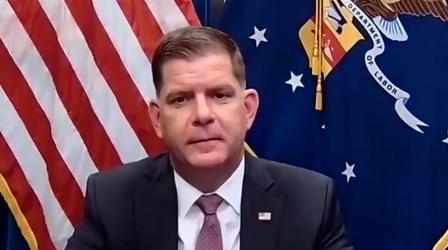 Video thumbnail: Amanpour and Company Labor Sec. Marty Walsh Defends Build Back Better