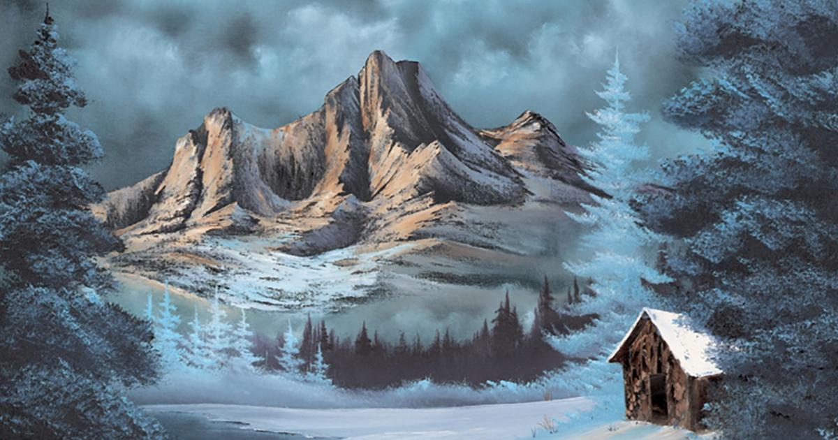 Experience the Joy of Painting…the Bob Ross way but Smaller