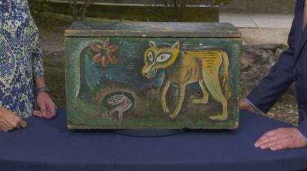 Video thumbnail: Antiques Roadshow Appraisal: Donald Bush Cordry Painted Box, ca. 1930