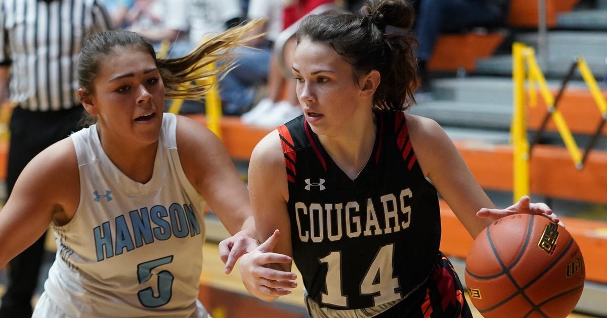 High School Activities 2021 Girls B Basketball Hanson vs.