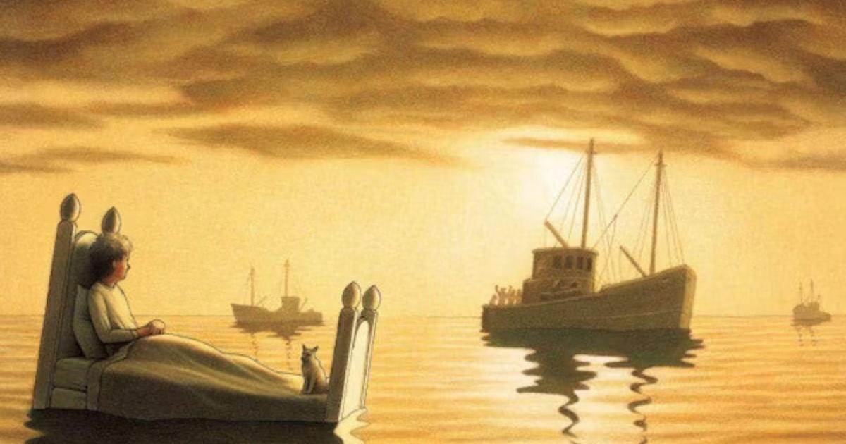 Penny Stamps His Final Presentation with Chris Van Allsburg Season