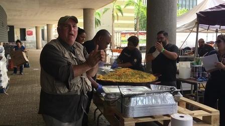 Video thumbnail: PBS NewsHour When disaster strikes, Jose Andres brings hot food and hope