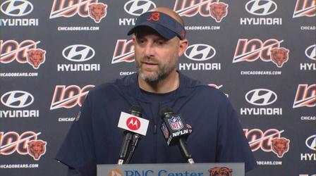 Video thumbnail: Chicago Tonight Chicago Bears Head Coach Matt Nagy