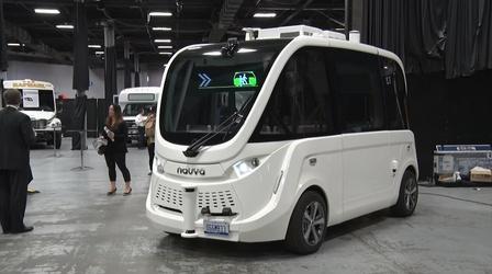 Video thumbnail: NJTV News NJ Transit's autonomous shuttle could impact transportation