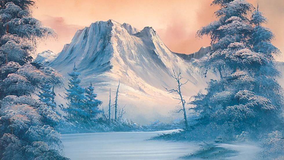 The Best of the Joy of Painting with Bob Ross : Mountain Oval