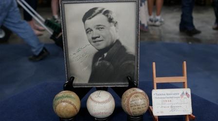 Video thumbnail: Antiques Roadshow Appraisal: Baseball Memorabilia