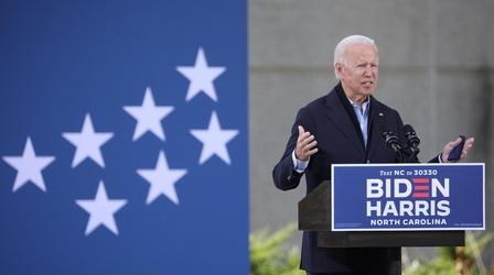 Video thumbnail: PBS NewsHour Biden's deputy campaign manager on his debate strategy