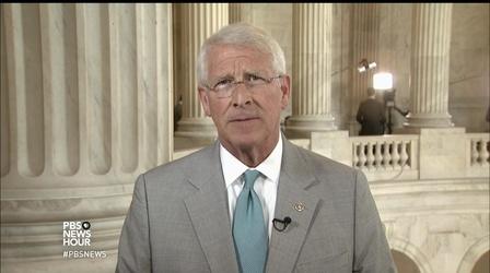 Video thumbnail: PBS NewsHour Sen. Wicker: Trump believes health bill can get 50 votes