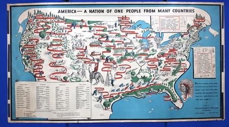 Video thumbnail: Antiques Roadshow Appraisal: 1940 Emma Bourne Pictorial Map