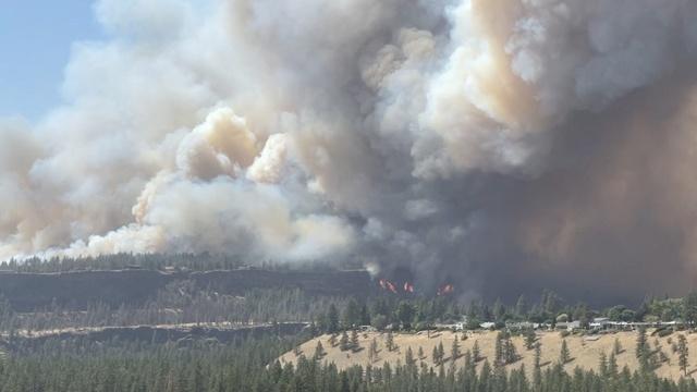 Man charged with arson in Washington state wildfires