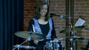 Drummer Gayelynn McKinney, Detroit Fine Arts Breakfast Club