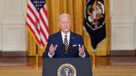 Video thumbnail: PBS NewsHour Biden acknowledges setbacks to U.S. agenda in rare presser