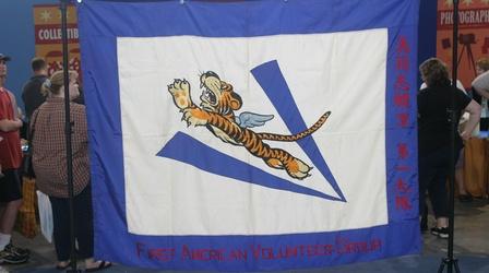 Video thumbnail: Antiques Roadshow Appraisal: Flying Tigers Flag, ca. 1941