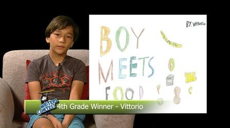 Video thumbnail: NHPBS Kids Writers Contest Boy Meets Food