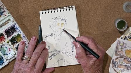 Video thumbnail: Pocket Sketching Working in Public Among People