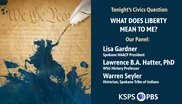 What Does Liberty Mean to Me?