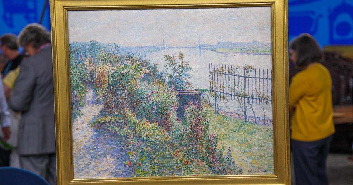 Antiques Roadshow Appraisal 1910 Bertha Schrader Oil Painting