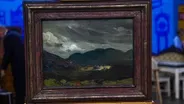 Appraisal: 1912 George Bellows 'Rain in the Hills' Oil