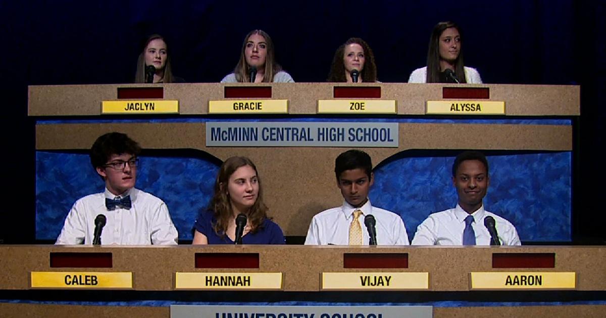 McMinn Central High School Collection Scholars' Bowl PBS