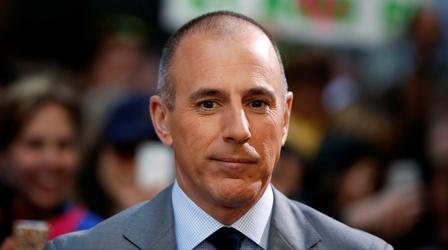 Video thumbnail: PBS NewsHour Media stars Lauer, Keillor fired over sexual misconduct