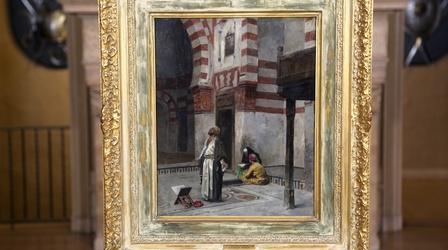 Video thumbnail: Antiques Roadshow Appraisal: Charles Wilda "The Hour of Prayer" Oil, ca. 1885