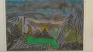Appraisal: Joseph Yoakum Drawing, ca. 1965