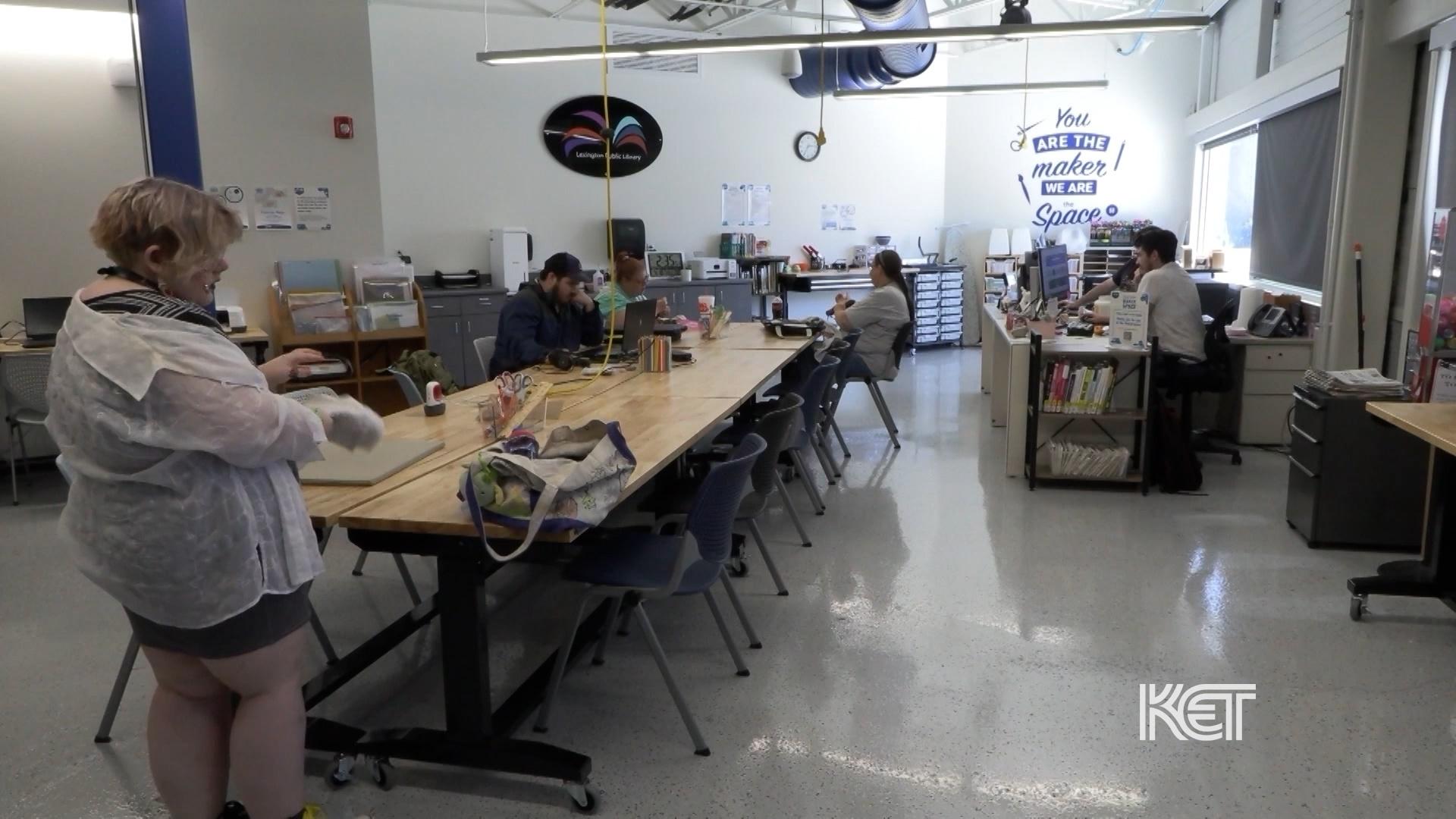 We Check out Lexington Public Library’s "Makerspaces"