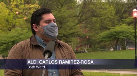 Video thumbnail: Chicago Tonight Ald. Ramirez-Rosa on Logan Square’s Pandemic Response