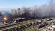Heavy fighting rages on at a besieged Mariupol steel mill