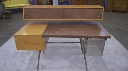 Video thumbnail: Antiques Roadshow Appraisal: George Nelson Desk, ca. 1952