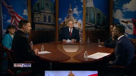 Video thumbnail: Iowa Press Waterloo and Iowa City Mayors