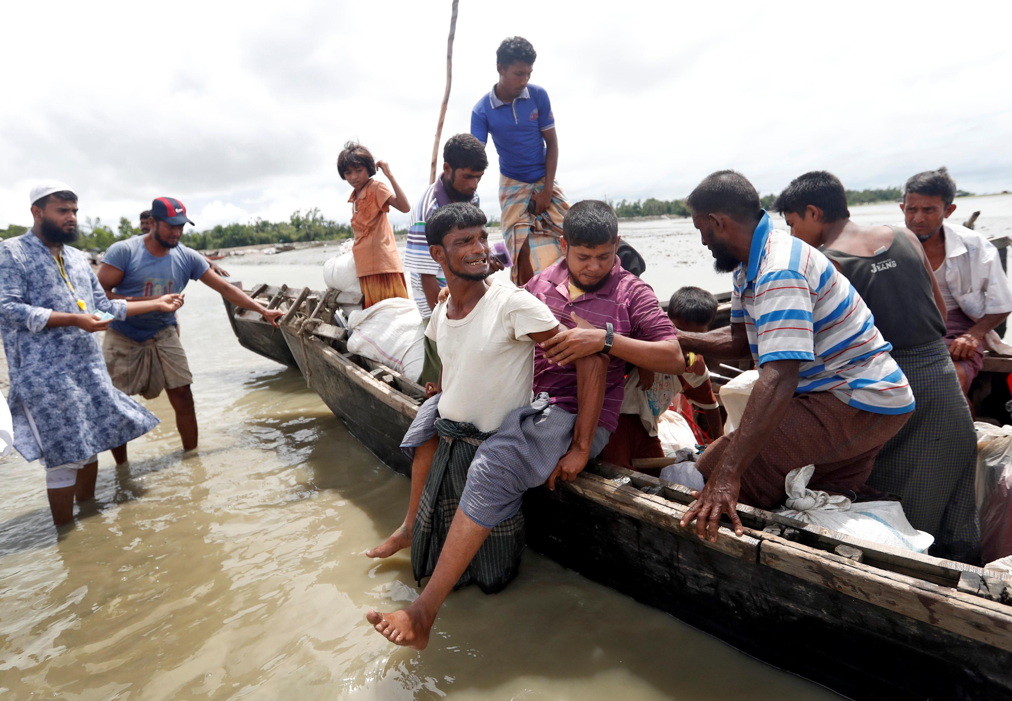 Rohingya refugees flee harrowing violence in Myanmar