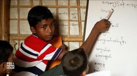 Video thumbnail: PBS NewsHour The desperate choice Rohingya children face in Bangladesh