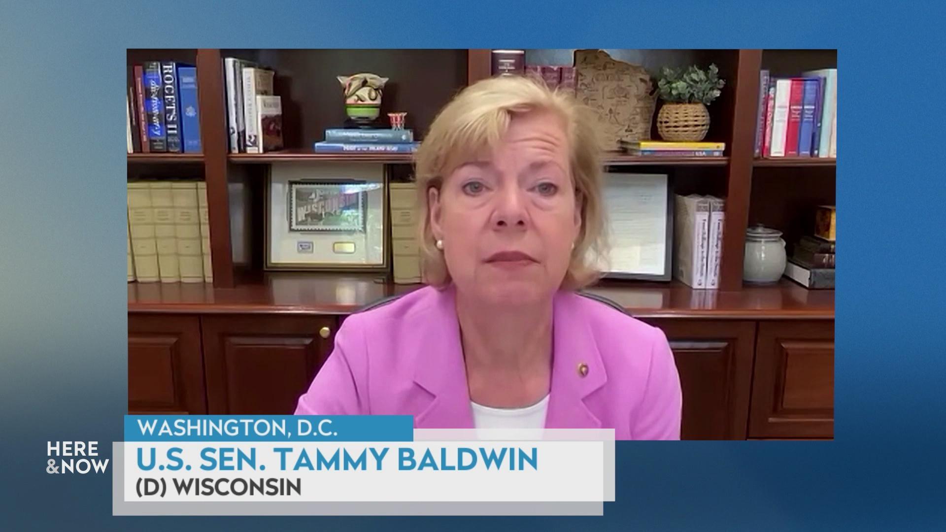 Tammy Baldwin and Ron Johnson on the announced peace talks to end the Iran war.