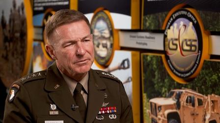 Video thumbnail: American Black Journal Low U.S. Army Recruitment Leads to Soldier Shortage