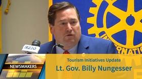 Video thumbnail: Newsmakers Tourism Initiatives Update | Lt. Gov. Billy Nungesser | 05/2