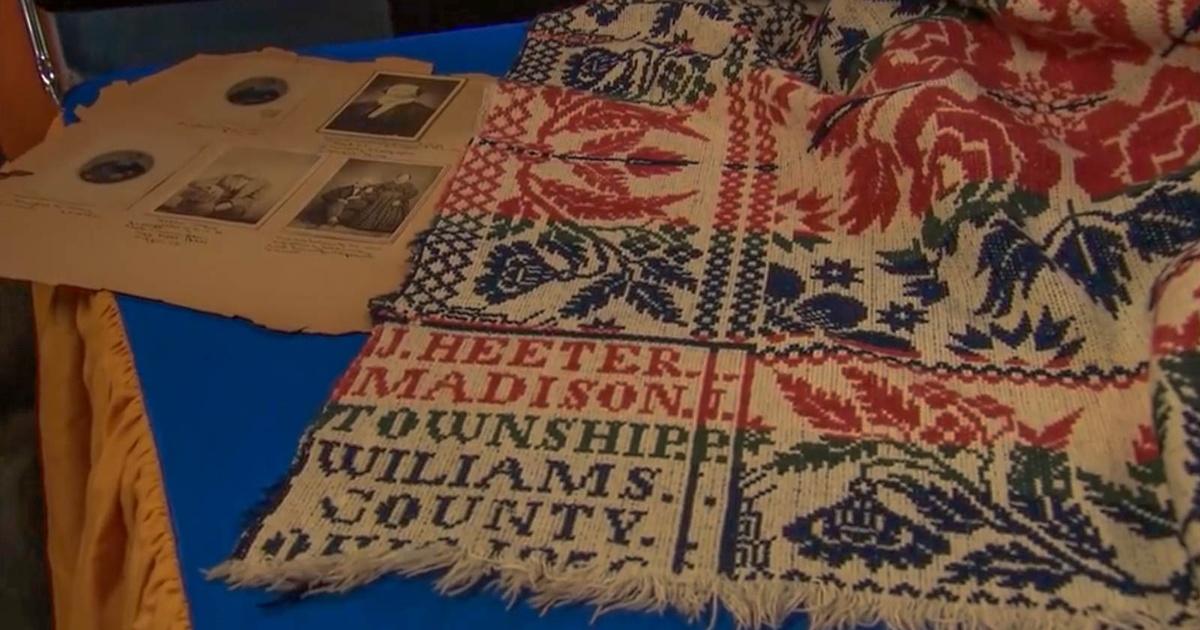 Antiques Roadshow Appraisal 1856 Jacquard Coverlet Season 28
