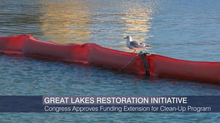 Video thumbnail: Chicago Tonight Congress Approves Funding for Great Lakes Clean Up Program